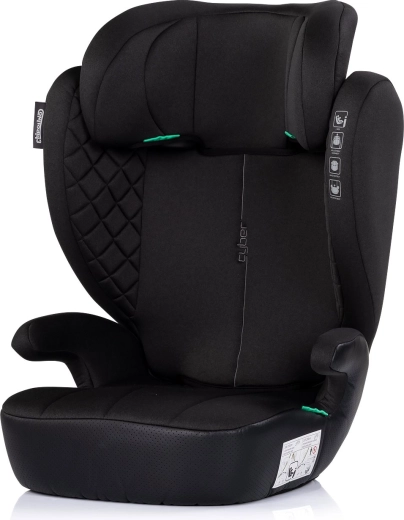 Chipolino autokrēsliņš Cyber i-Size 100–150 cm Noir