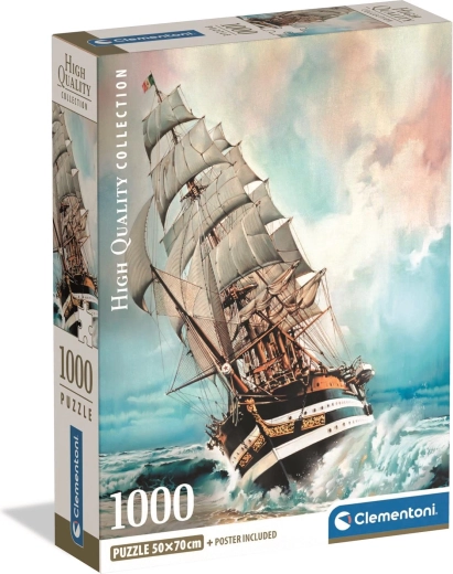 Clementoni puzle 1000 gabali Amerigo Vespucci