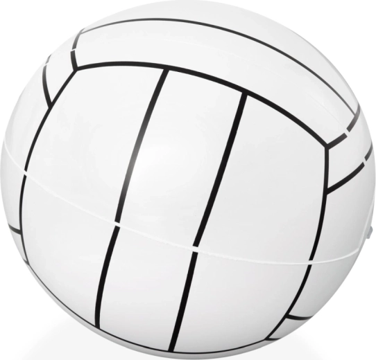 Inflatable ball included