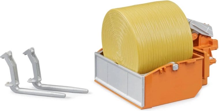 Replaceable box and forks