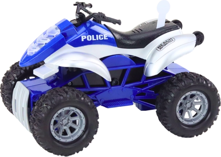 Reālistisks policijas kvadricikls