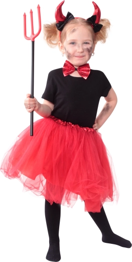 Rappa kids’ devil tutu costume