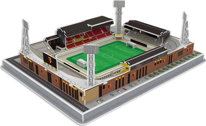 3D puzzle stadium Vicarage Road Watford