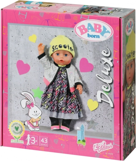BABY Born Deluxe pilsētas tērpu komplekts lellei 43 cm