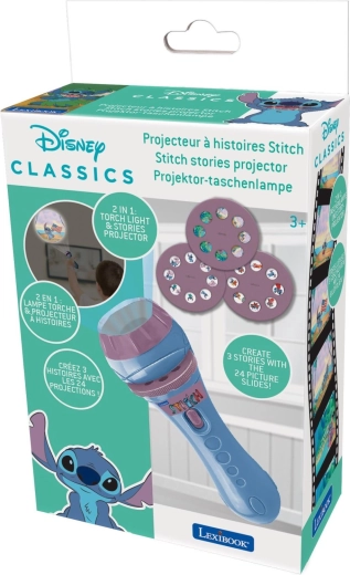 Lexibook Stitch Story Projector Flashlight