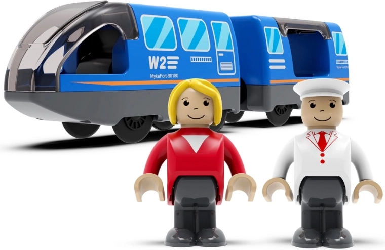 2Kids Toys elektriskais pilsētas vilciens, zils