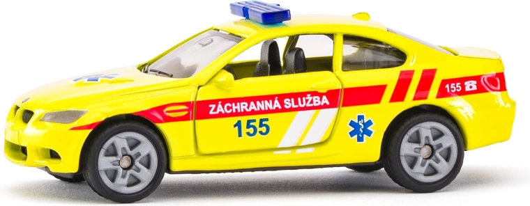Siku ātrās palīdzības BMW M3 Coupé – čehu versija, metāla modelis