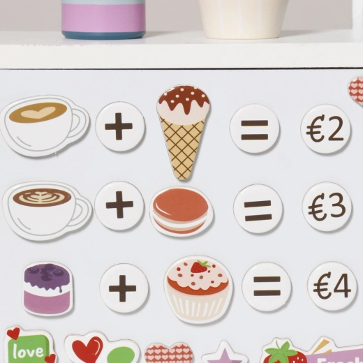 Magnetic elements and prices for shop play