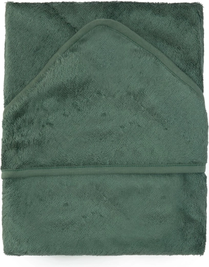 Timboo hooded towel XXL 95 × 95 cm aspen green
