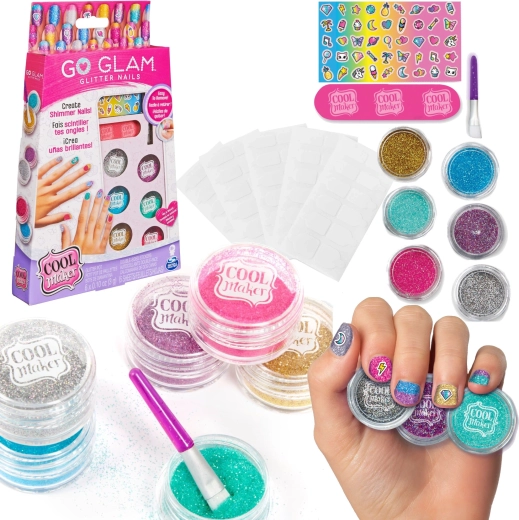 Cool Maker Go Glam Glitter and Sticker Nail Art Kit