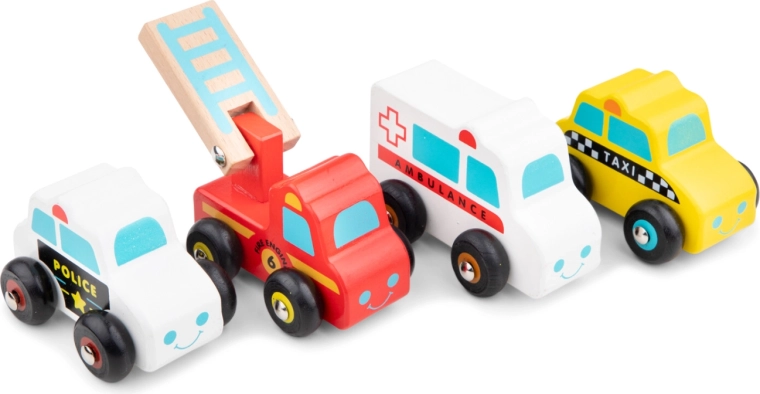 Koka glābšanas transportlīdzekļu komplekts bērniem
