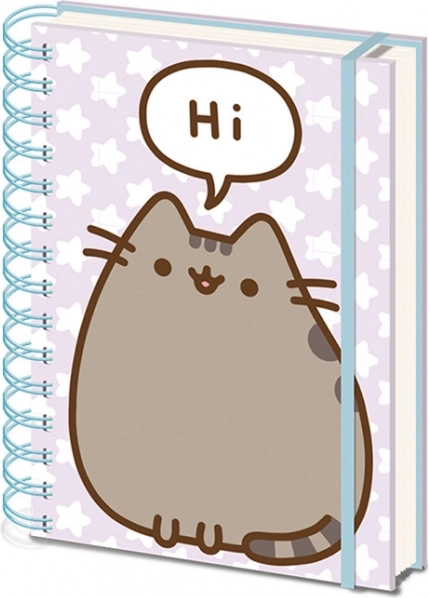 Piezīmju bloks A5 PUSHEEN, līniju