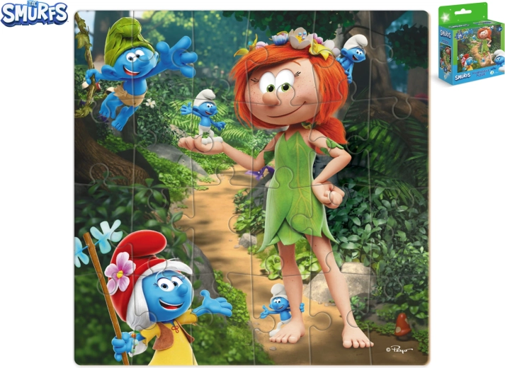 Smurfu puzle “Princese mežā” 24 gabaliņi