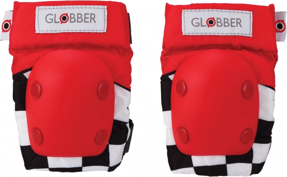 Globber ceļu un elkoņu aizsargi racing red