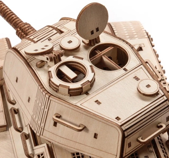 Movable turret and refined mechanical details