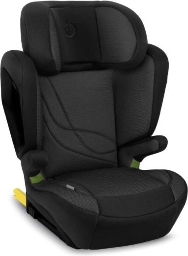 Autokrēsls MoMi MEI, melns, 100–150 cm, ar ISOFIX