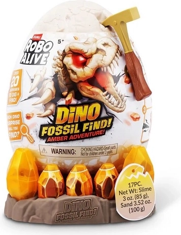 Zuru Robo Alive Dino Fossil Find: Amber Adventure - 1 gab.