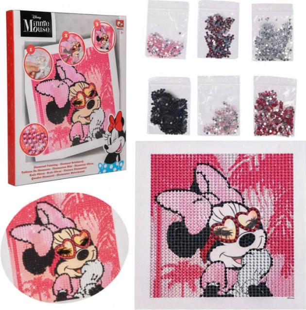 Disney dimantu gleznošana Minnie Mouse
