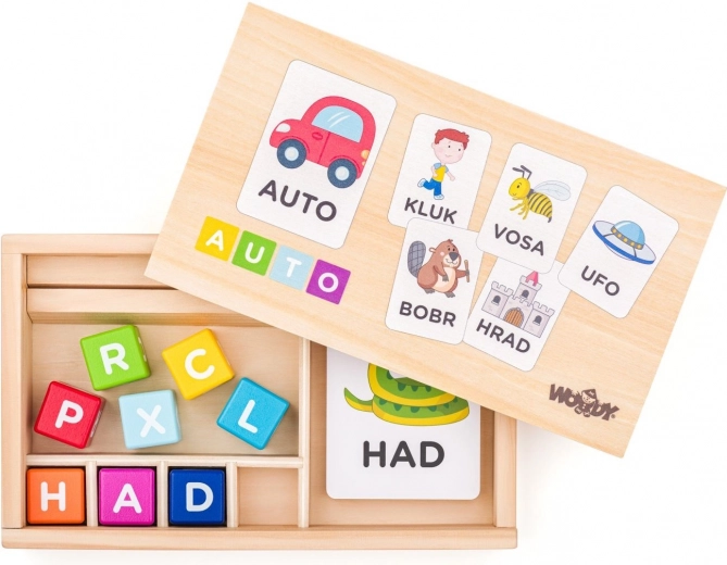 Woody Build the Words – educational game for children