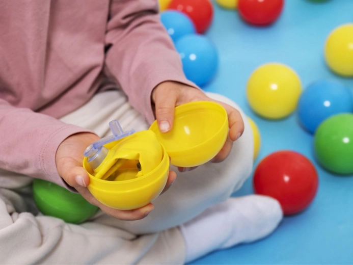 50 bumbiņas un 4 pārsteigumi sensorai izziņai