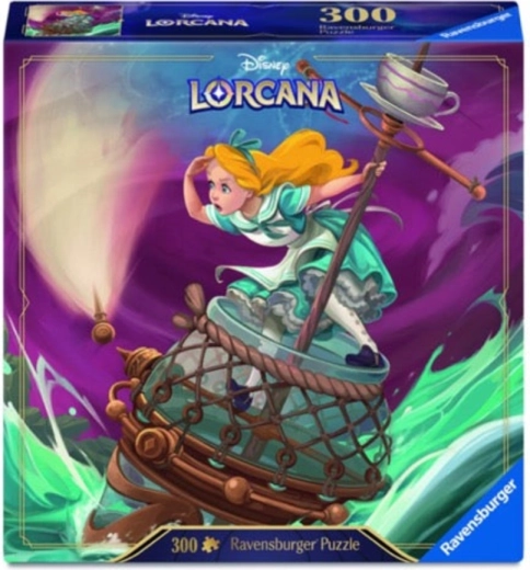 Ravensburger puzle Disney Lorcana: Alise Brīnumzemē 300 gabaliņi
