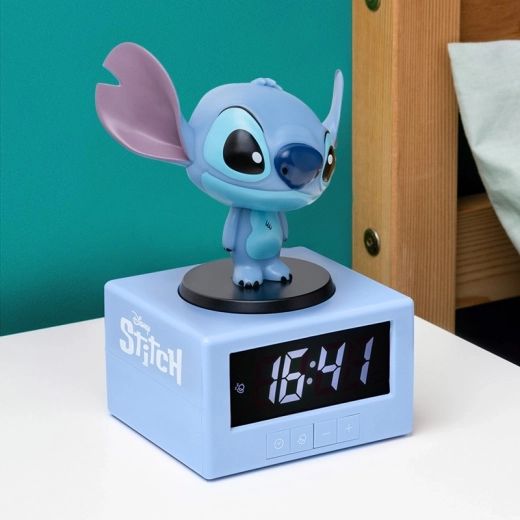 Galda modinātājs Stitch ar projekciju