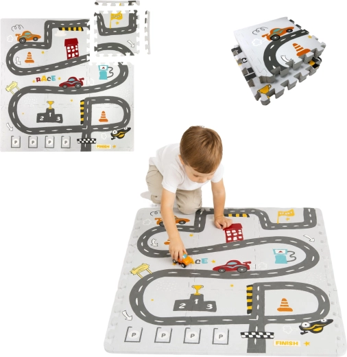 Puzzle play and imagination development