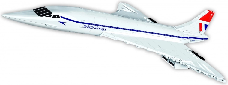 Lidmašīnas modeļa komplekts Concorde G‑BBDG – COBI Action Town