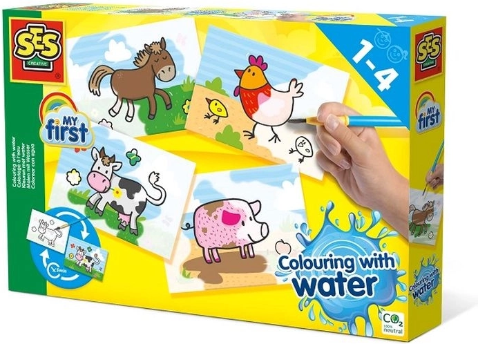 SES Creative My First gleznošana ar ūdeni – ferma