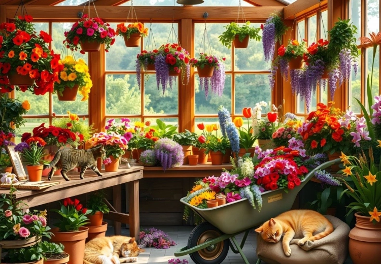 Alipson puzzle Greenhouse Relaxation 1000 pieces