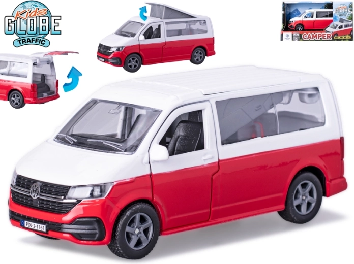 Metal VOLKSWAGEN Van with pull-back function 13.5 cm – Kids Globe Traffic