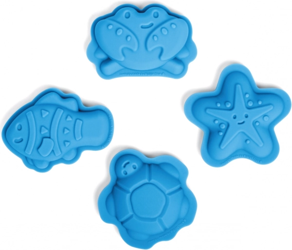 Silikona smilšu formiņas Ocean – BIGJIGS TOYS