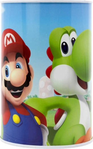 Super Mario cylinder money box 10 × 15 cm - 1 piece