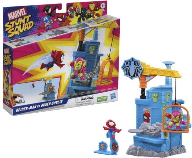Marvel Avengers kaskadieru figūra un rotaļu komplekts