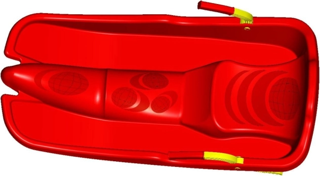 Ragavas Turbojet sarkanā krāsā