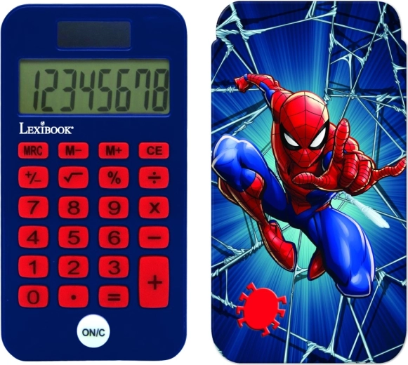 Kabatas kalkulators SPIDER-MAN ar aizsargpārsegu