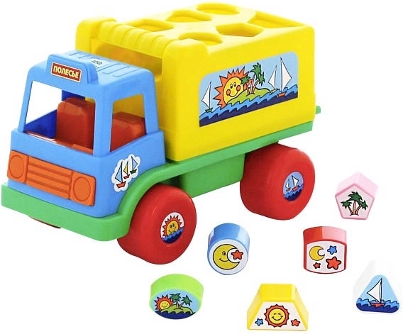 Bērnu šķirošanas rotaļlieta auto