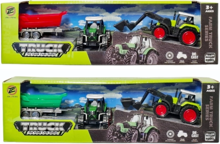 Tractor with Trailer - 1 piece