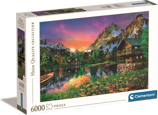 6000 gabalu puzle Alpu ezers