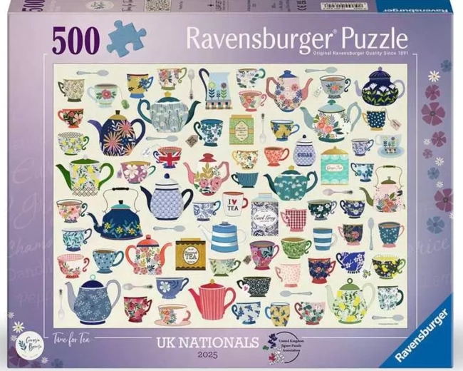 Ravensburger puzle Laiks tējai 500 gabaliņi