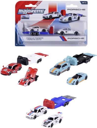 Majorette Porsche with Trailer - 1 Piece