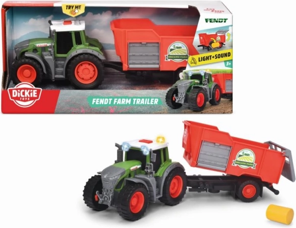 Traktors ar piekabi FARM 26 cm