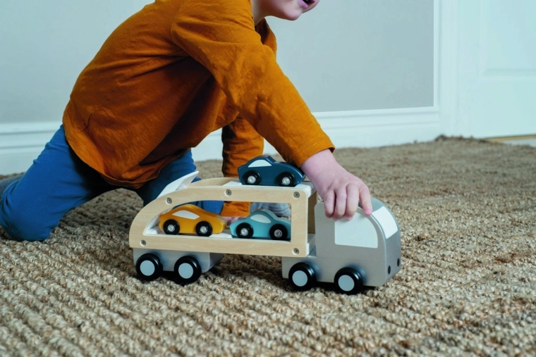 Play that develops motor skills and imagination