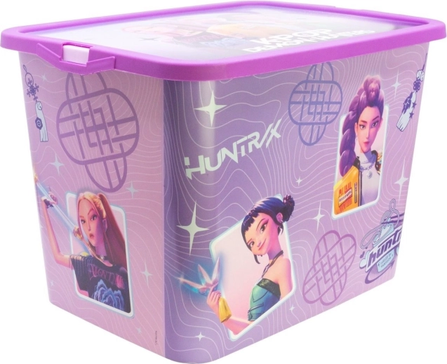 Uzglabāšanas kaste K-pop: Dēmonu medniece 23 l, violeta