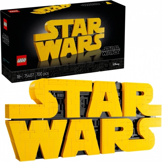 LEGO® Star Wars™ 75407 Star Wars™ logotips no klucīšiem
