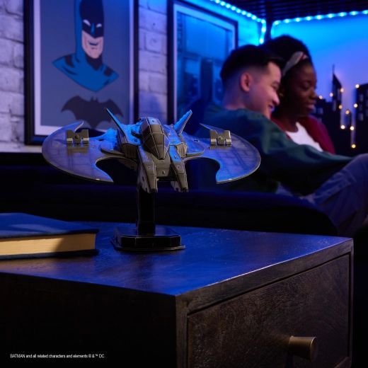 Iconic Batwing as a detailed 3D model