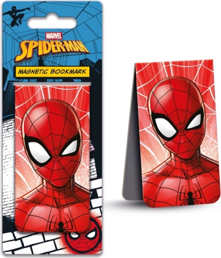 Spiderman magnētiskā grāmatzīme