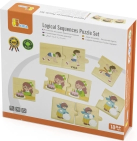 VIGA Wooden Puzzle for Children Activity