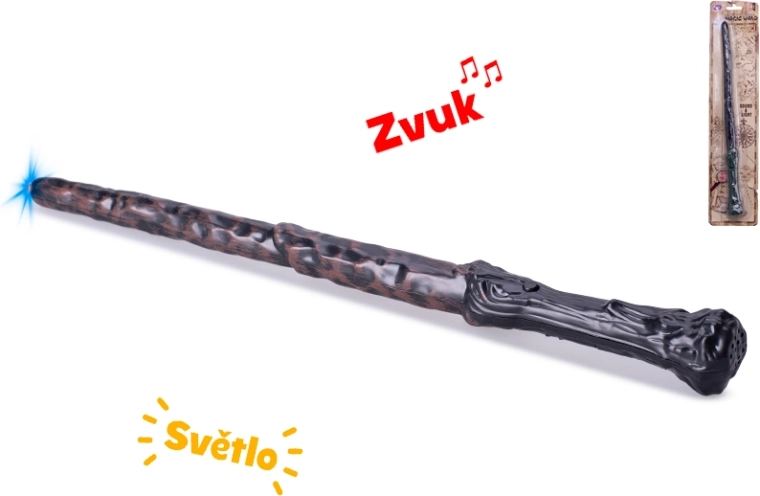 Burvju nūjiņa ar gaismu un skaņu 36 cm