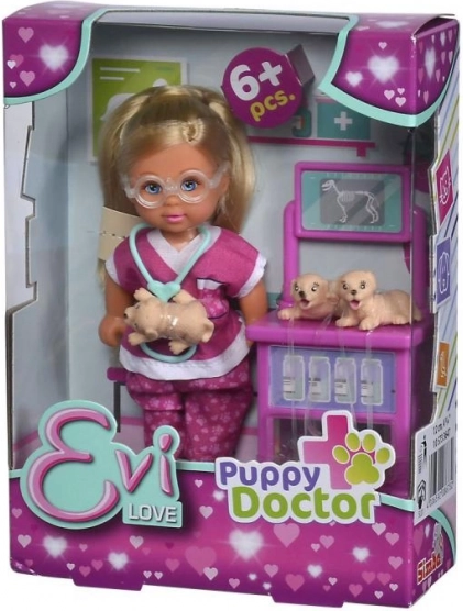 Evi Doll Veterinarian Puppy Doctor